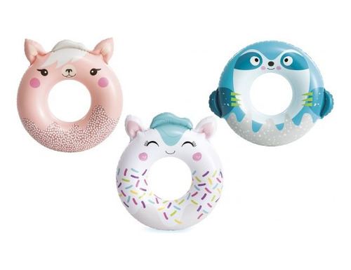 Flotador Aro Cute Inflable Animales 