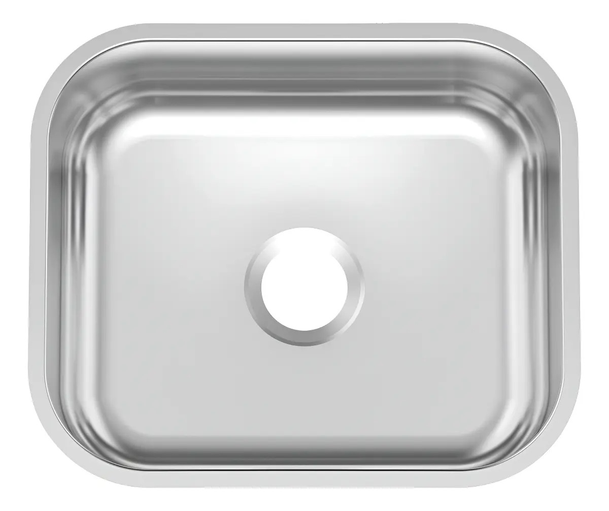 Pia Cuba De Embutir Lavínia Aço Inox Retangular Tramontina