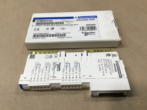 Telemechanique Stbddi3420 / Ddi3420 Digital Sink Module Ad