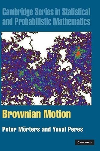 Libro: Brownian Motion (cambridge Series In Statistical And