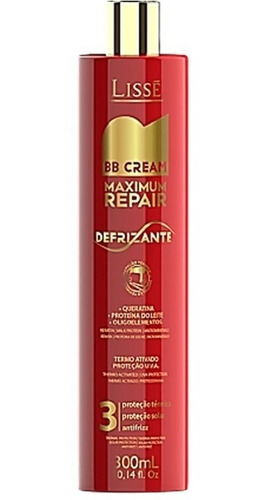 Creme De Pentear E Protetor Térmico Lissé 300ml Kit C/ 6 Uns