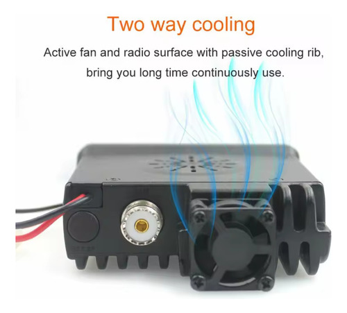 Rádio Baojie - Bj 318 Vhf/uhf 25 Watts