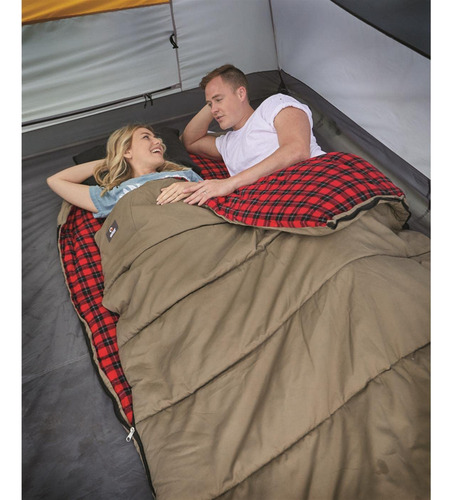 Guide Gear Canvas Hunter Saco De Dormir Doble De 0 Grados