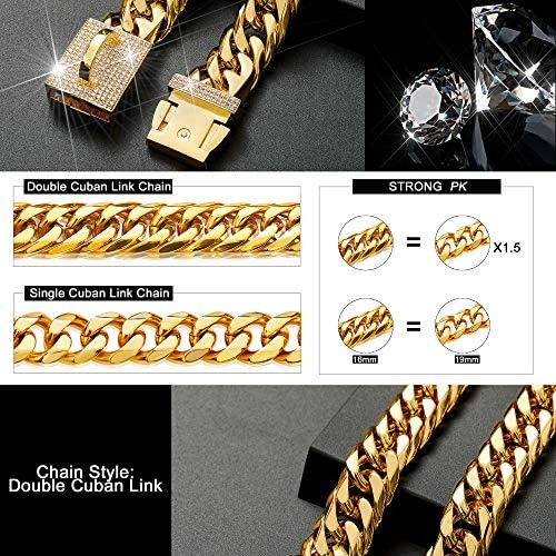 Collar De Cadena Para Perro, Collar De Cadena De Metal Para