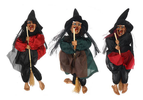 Muñecas De Bruja Colgantes De Halloween, Accesorio De Contro