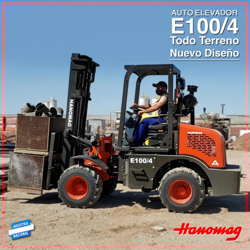 Imagen 16 de 16 de Elevador Hanomag E100/4 Todo Terreno 4x4, Usd Oficial, 2tn