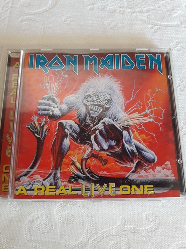 Cd Iron Maiden A Real Live One Importado Reino Unido