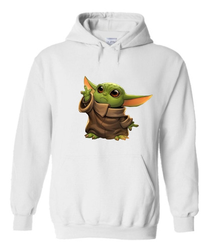 Buzo Baby Yoda Con Capota Hoodies Buso Saco