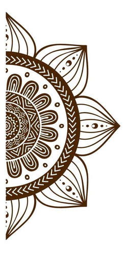 Imagem 9 de 10 de Adesivo Para Vidro Box Mandala Sementes - 50 X 1,00m