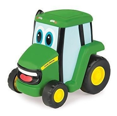 Imagen 1 de 3 de Tomy John Deere Push .n. Roll Johnny Vehiculo