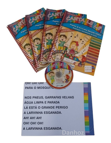 Coleção Canta Le Lê - 5 A 6 Anos - Educação Infantil