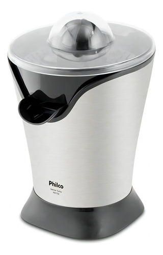 Espremedor De Frutas Pef750p 70w Automático Philco Cor Branc Prata E Preto