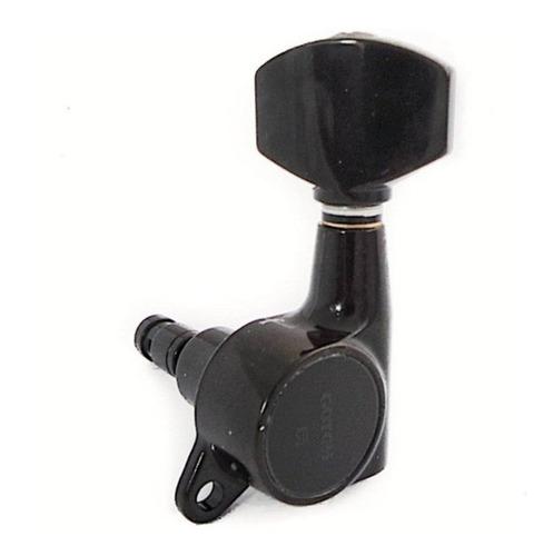 Clavija Generica 3+3 Tipo Gotoh Negra