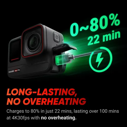Insta360 Ace Pro - Cámara De Acción Impermeable Diseñada.