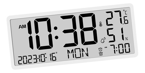 Reloj Despertador Digital Con Pantalla Grande [u]
