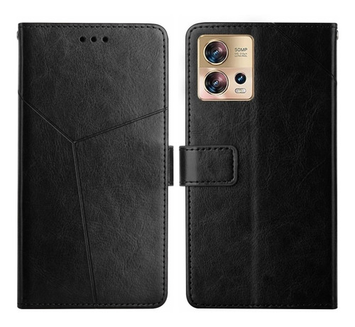 Funda De Piel Ht01 Para Motorola Edge 30 Fusion/moto S30 Pro