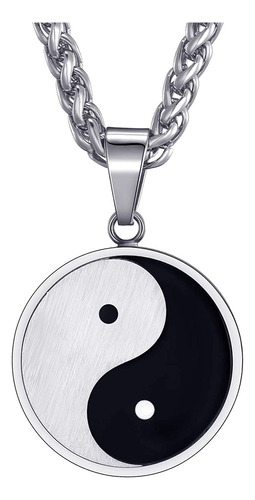 Vicima Yin Yang - Collar Para Hombre Con Colgante De Tai Chi