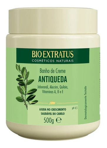 Banho De Creme Jaborandi Antiqueda 500g Bio Extratus