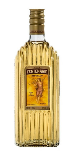 Imagen 1 de 1 de Botella De Tequila Gran Centenario Reposado 700 Ml.