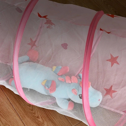 Tent Tunnel Rocket Tent Tent, Juguete Infantil 3 En 1 Para J Color Rosa