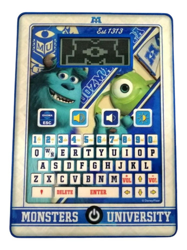 Computadora Didáctica -usada- De Monsters Inc Disney Pixar (Usado)