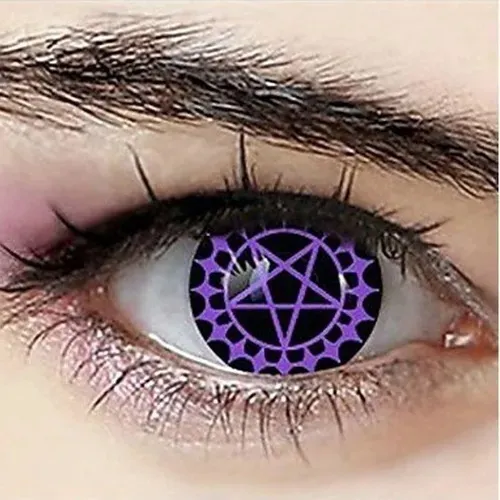 Kuroshitsuji Black Butler Ciel Pupilentes Estrella Lentes Cuotas