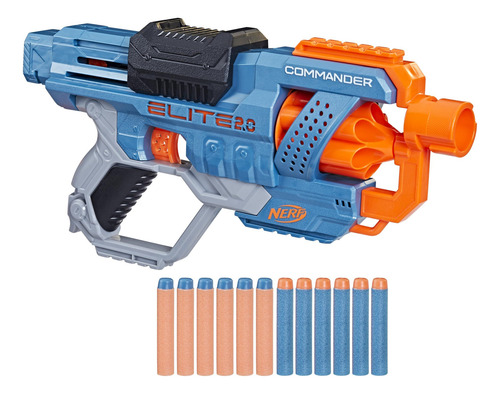 Hasbro Nerf Elite 2.0 Commander Rd-6 Lanzador De Dardos Con
