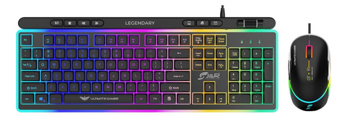 Combo Teclado Gamer J&r Legendary