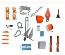 Comprar Kit De Elementos De Seguridad Náutica Lanchas Ancla Imp 5,5m