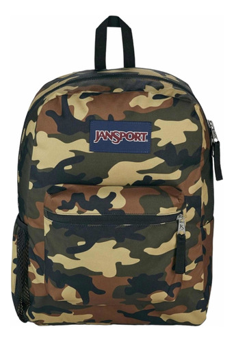 Mochila urbana JanSport Cross Town color camo 26L