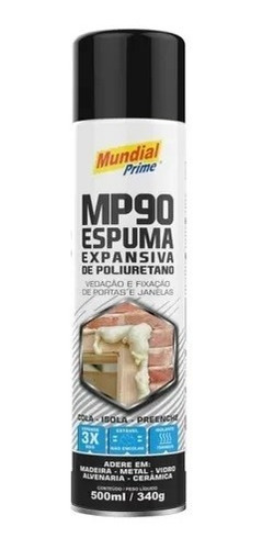 Espuma Expansiva De Pu Selante Universal Obras Vedação 500ml