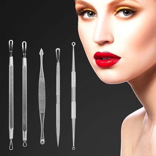 Imagen 1 de 5 de Nuevo Ar5pcs Blackhead Acné Comedones Espinilla Defecto Extr