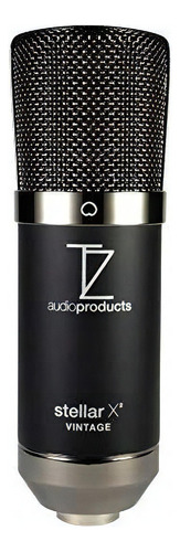Tz Stellar X2 Vintage - Micrófono Xlr De Condensador Cardi. Color Negro