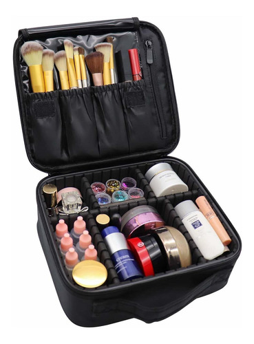  Travel Makeup Case Portable Organizer Cosmetic Case Wi...