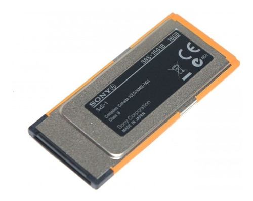 Cartão Sxs Para Câmera Sony 16 Gb (sbs-16gb1b)