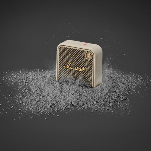 Altavoz Portátil Bluetooth Marshall Willen Ii Cream