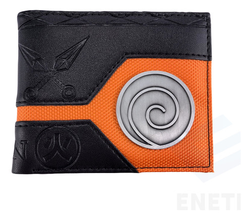 Cartera De Uzumaki Naruto Escudos De Logo Mod Para Regalo