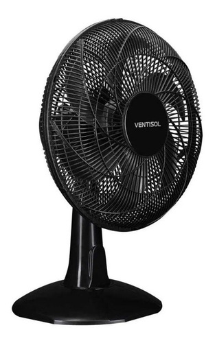 Ventilador De Mesa Economy 40cm Preto 80w Ventisol 220v