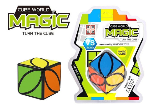 Cube World Magic Cubo Magico Oval ! Antiestrés E Ingenio