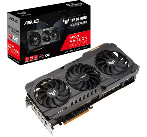 Tarjeta De Video Asus Radeon Rx 6800 Xt 16g Oc Edition Gddr6