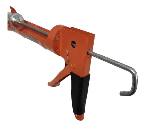 Pistola Para Silicona 9puLG Calafatera Esqueleto Aluminio