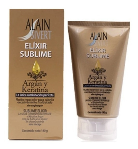 Tratamiento Elixir Sublime Argan Y Keratina Alain 140g