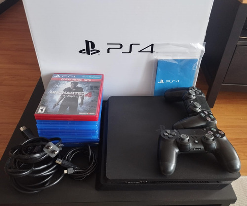 Play Station 4 Slim 500gb Usado Modelo Cuh-2015a