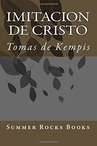 Libro : Imitacion De Cristo  - De Kempis, Tomas _a