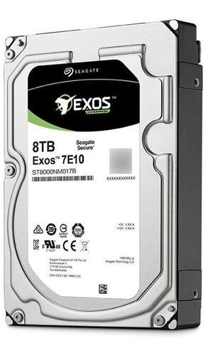 Disco Rigido 8tb Seagate Exos 7e10 3.5 Sata Int. Gtia.of.