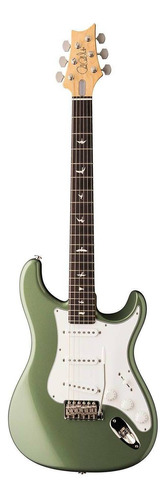 Guitarra eléctrica PRS Guitars SE Silver Sky John Mayer solidbody de aliso orion green con diapasón de palo de rosa