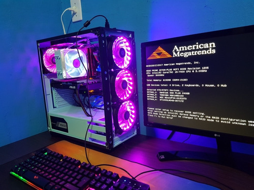 Computador Gamer 12gb Ram Ddr4, Rx580 8gb, I5 7400 3,5 Ghz