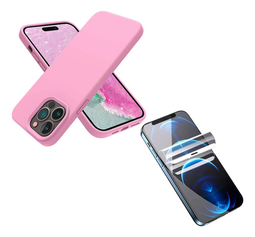 Carcasa Para iPhone 14/14 Plus/14 Pro/14 Pro Max + Hidrogel