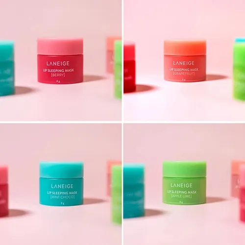 Miniset De 4 Unidades De Bálsamo Labial Coreano Laneige Lip