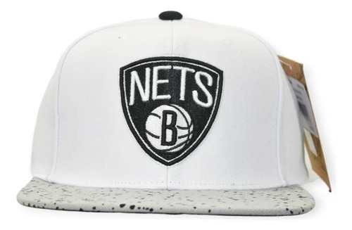 Brooklyn Nets Nba Gorra Cement Top Mitchell And Ness